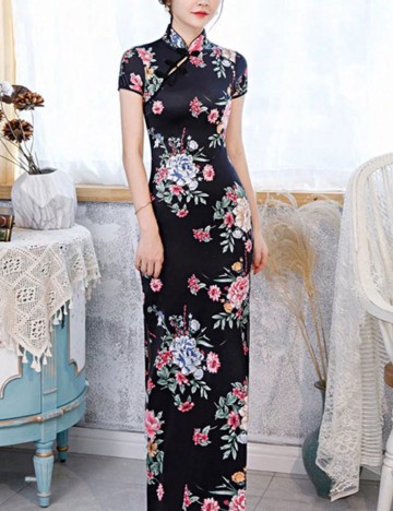 Rochie maxi Shein, negru