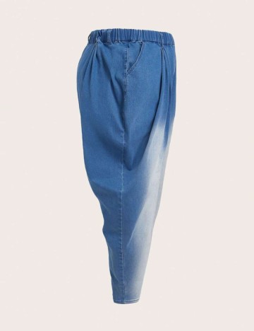 Jeans Shein Curve+, albastru