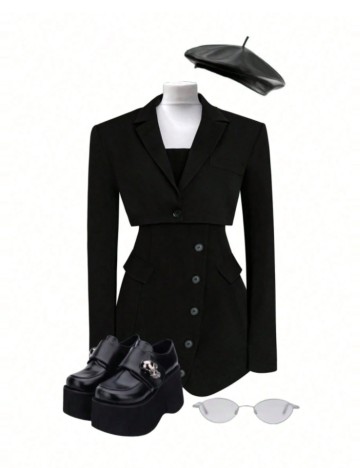 Compleu Shein, negru