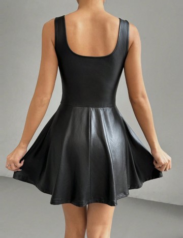 Rochie tip salopetă Shein, negru