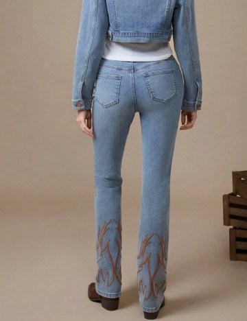 Jeans Shein, albastru