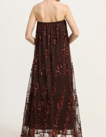 Rochie maxi Shein, maro