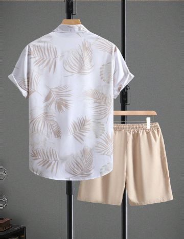 Compleu Shein MANFINITY, alb