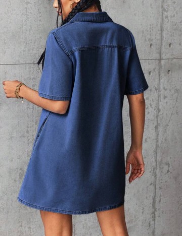 Rochie de blugi Shein, albastru