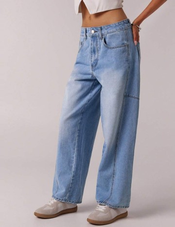 Jeans Shein, albastru