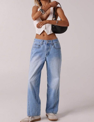 Jeans Shein, albastru