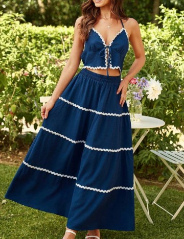 Compleu Shein, albastru