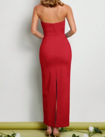 Rochie maxi Shein, roșu