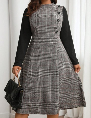 Sarafan Shein Curve+, gri