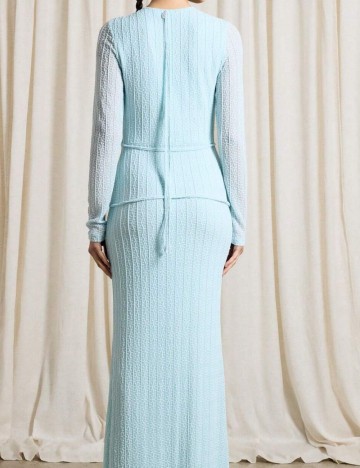 Rochie maxi Shein AIIRZ, albastru