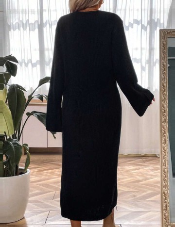 Rochie tricotată Shein, negru