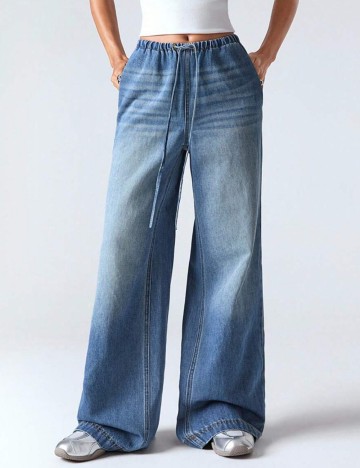 Jeans Shein, albastru