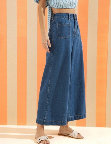 Jeans Shein, albastru