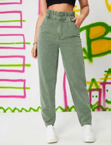 Jeans Shein, verde