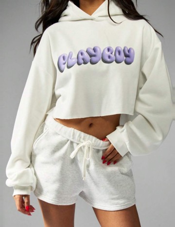 Hanorac Shein Missguided, alb