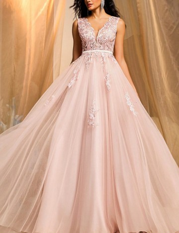 Rochie de ocazie Shein, roz