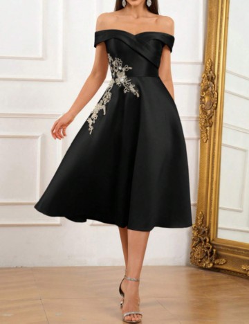 Rochie midi Shein, negru