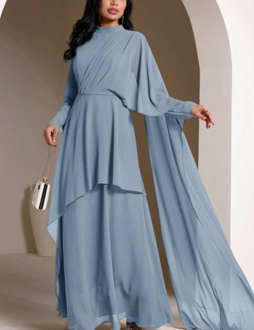 Rochie maxi Shein, albastru