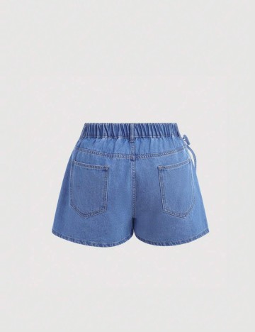 Fustă Pantalon Shein, albastru