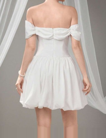 Rochie midi Shein, alb