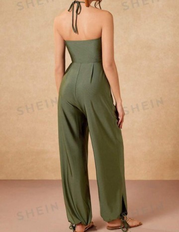 Salopetă lungă Shein X, kaki