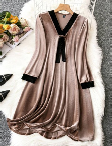 Rochie midi Shein, mix culori