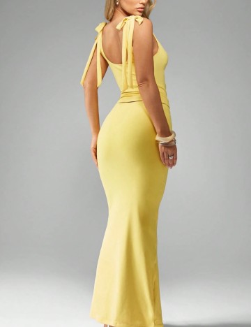 Compleu Shein Missguided, galben