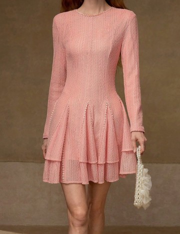 Rochie mini Shein MOTF, roz