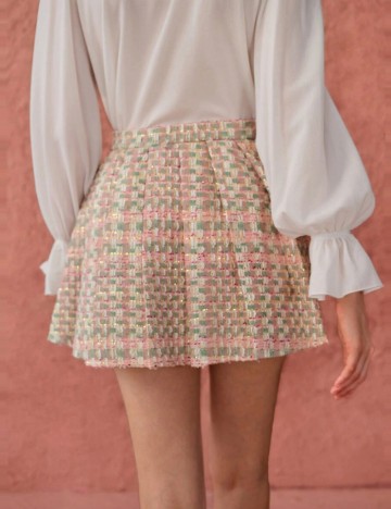 Fustă mini Shein, mix culori