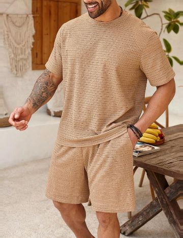 Compleu Shein MANFINITY, maro