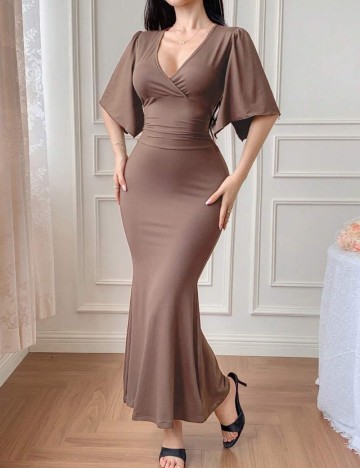 Rochie maxi Shein, roz