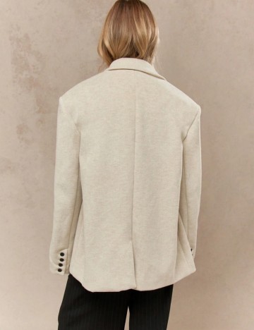 Palton scurt Shein Missguided, bej