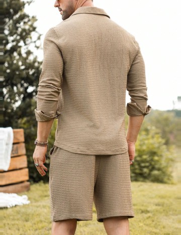 Compleu Shein MANFINITY, maro