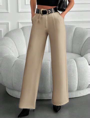 Pantaloni Shein, bej