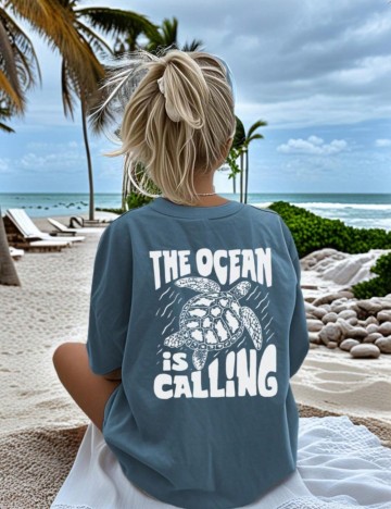 Tricou Shein, albastru