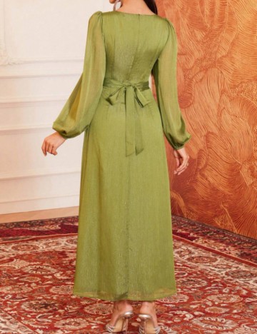 Rochie maxi Shein, verde