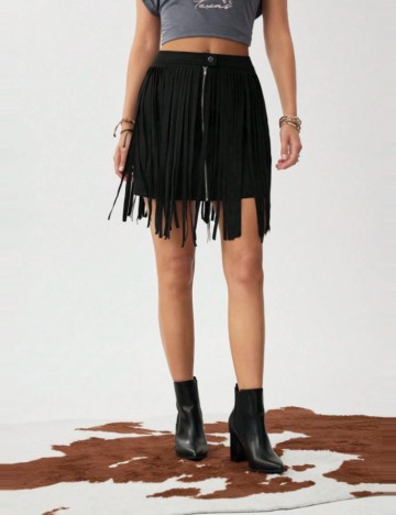 Fustă mini Shein, negru
