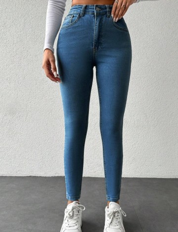 Jeans Shein, albastru