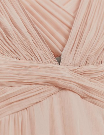 Rochie maxi ASOS, bej