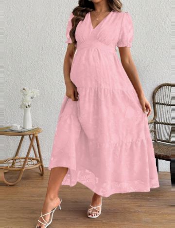 Rochie maxi Shein, roz