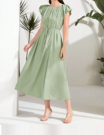 Rochie midi Shein, verde