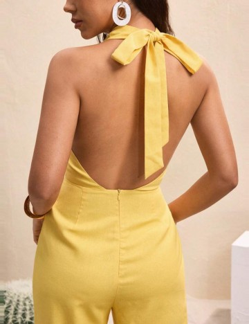 Salopetă Shein, galben