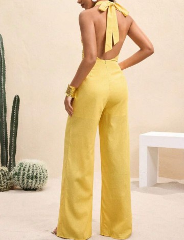 Salopetă Shein, galben