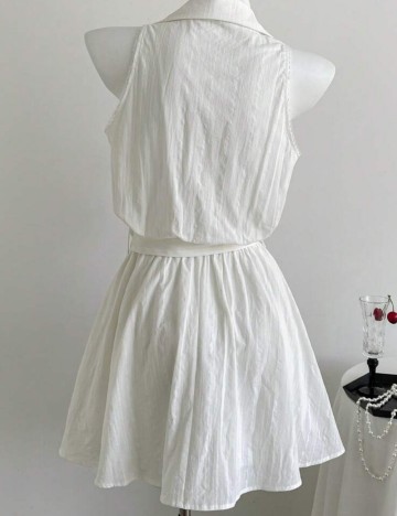 Rochie mini Shein, alb