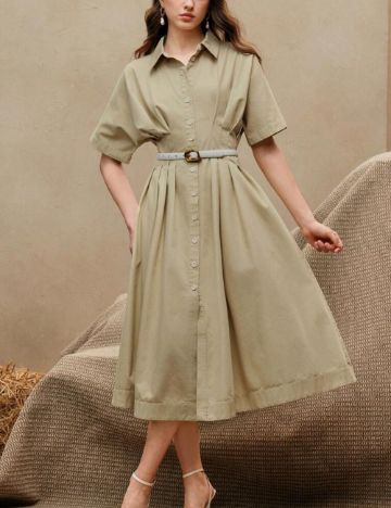 Rochie maxi Shein, bej