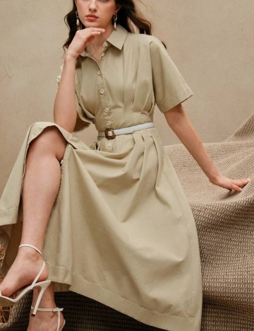 Rochie maxi Shein, bej