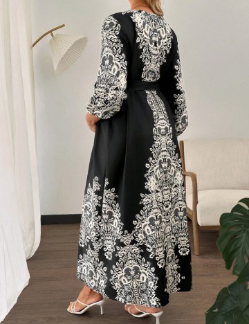 Rochie maxi Shein, mix culori