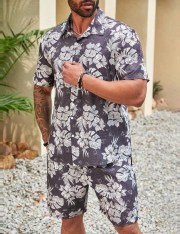 Compleu Shein MANFINITY, mix culori