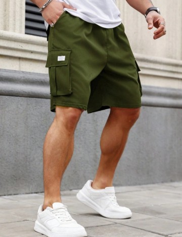 Pantaloni scurți Shein, kaki