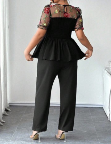 Compleu Shein Curve+, negru